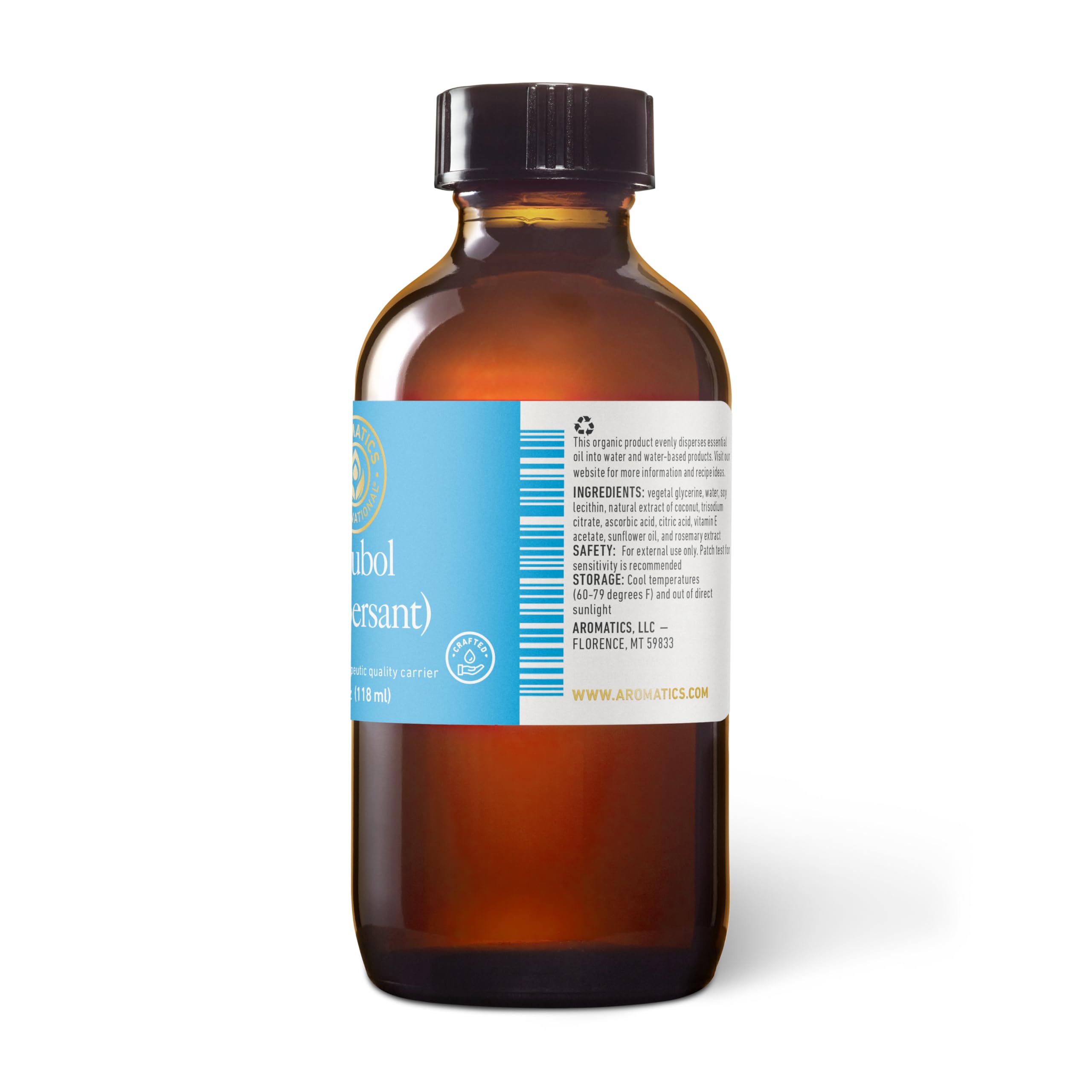 Aromatics International Solubol Dispersant Emulsifier 4 fl oz - Natural Solubilizer for Essential Oils, and Water-Based Blends 1