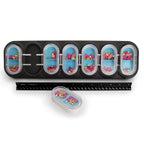 EQUADOSE Weekly Pill Organizer, Extra Large 7-Day Vitamin Jumbo Case with Removable Pods, Oversized Medication Carrier for Easy 