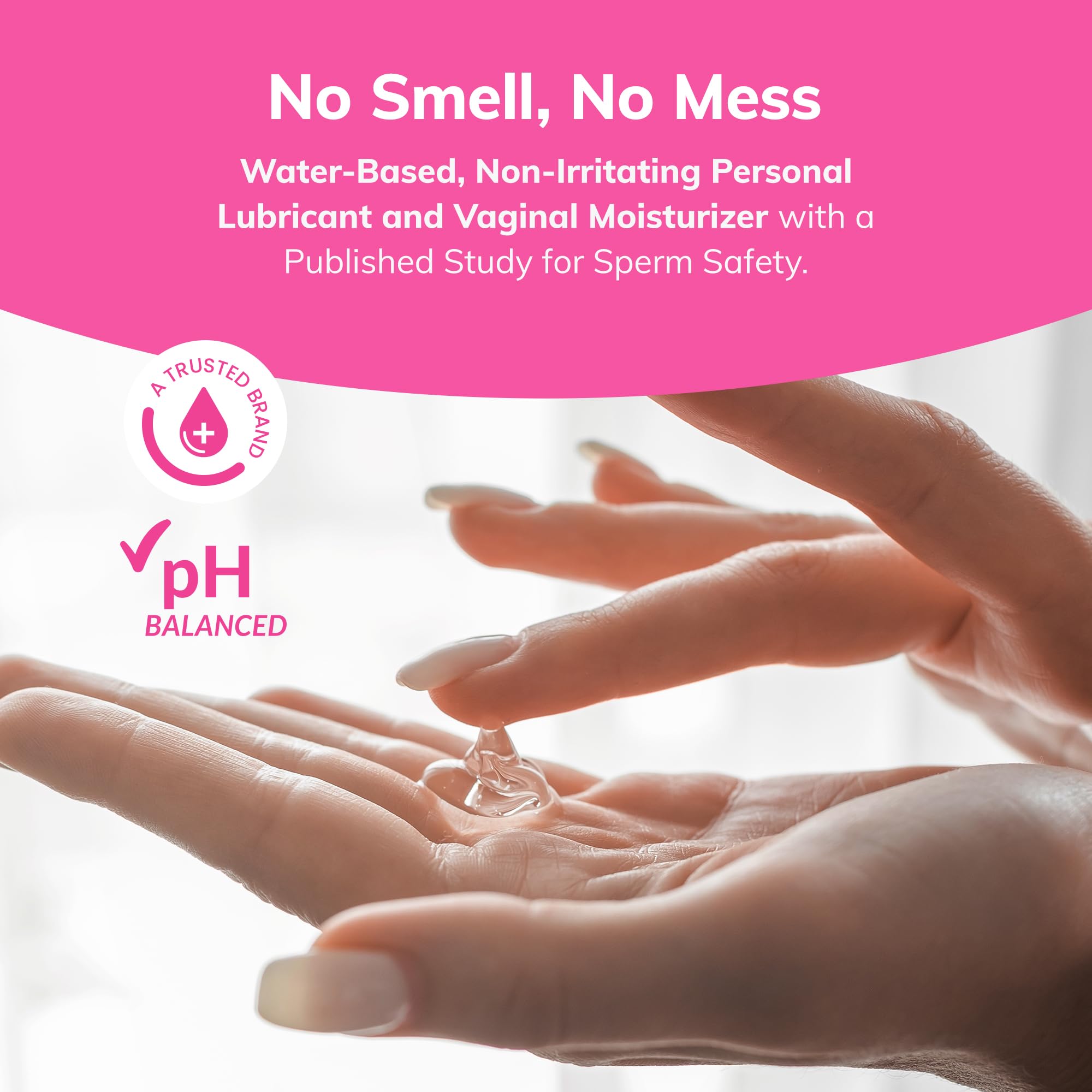 Fertility Lubricant Applicators | Vaginal Moisturizer for Women Trying to Conceive | One Month Supply | Patented Ingredients for