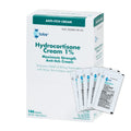 Globe (Box 144 Hydrocortisone 1% Maximum Strength Cream, (0.9g Single Packet) Anti-Itch Cream for Redness, Swelling, Itching, Ra