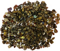 Indian Consigners Natural Crushed Polished Tumbled Gem Stone Chips, Decoration & Healing Crystals (Labradorite)