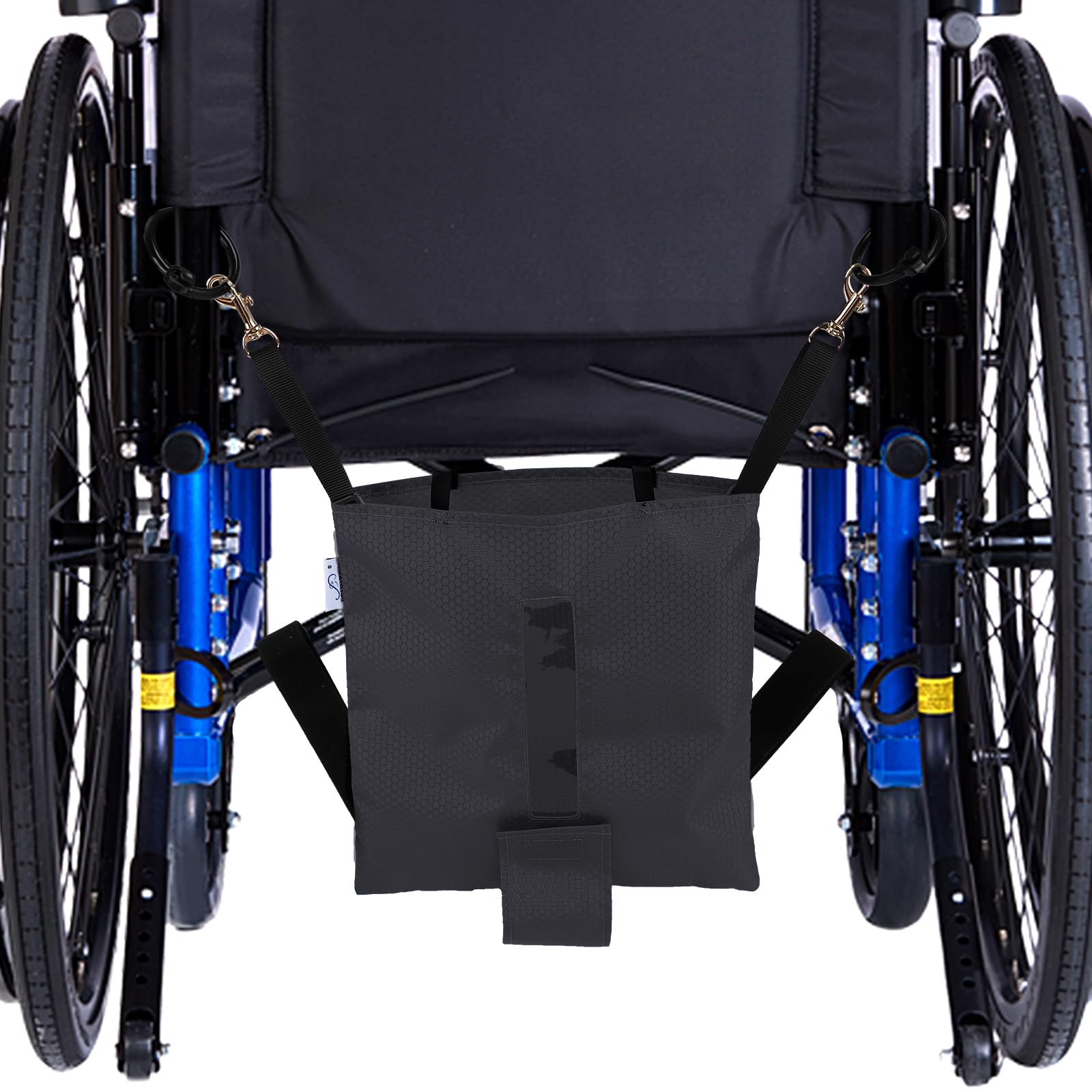 JISUNZON Urine Drainage Bag Holder - Privacy Covers for Wheelchairs, Bed Rails, Scooters - Conceals Catheter Line, Nephrostomy P