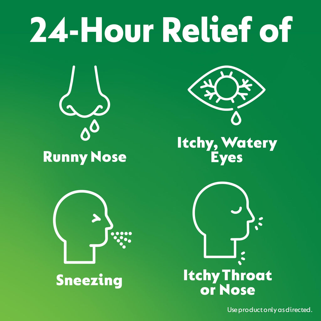Zyrtec 24 HR Indoor/Outdoor Allergy Relief Liquid Gels Capsules, Cetirizine HCI Antihistamine, 25 ct