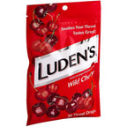 Ludens Throat Drops Wild Cherry, 30 ct