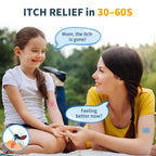 Kids Itch Relief Patches - 72 Pcs, EZ Relief for Bug Bites, Reduces Swelling, Prevents Scratching, Waterproof, 100% Child-Frien