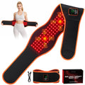 Red Light Therapy Belt for Body, Cordless Infrared with Heat & Massage