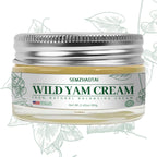 Organic Wild Yam Cream - Hormone Balance & Menopause Relief, Supports Hot Flashes & Night Sweats, 2.82 oz - Designed for the U.S