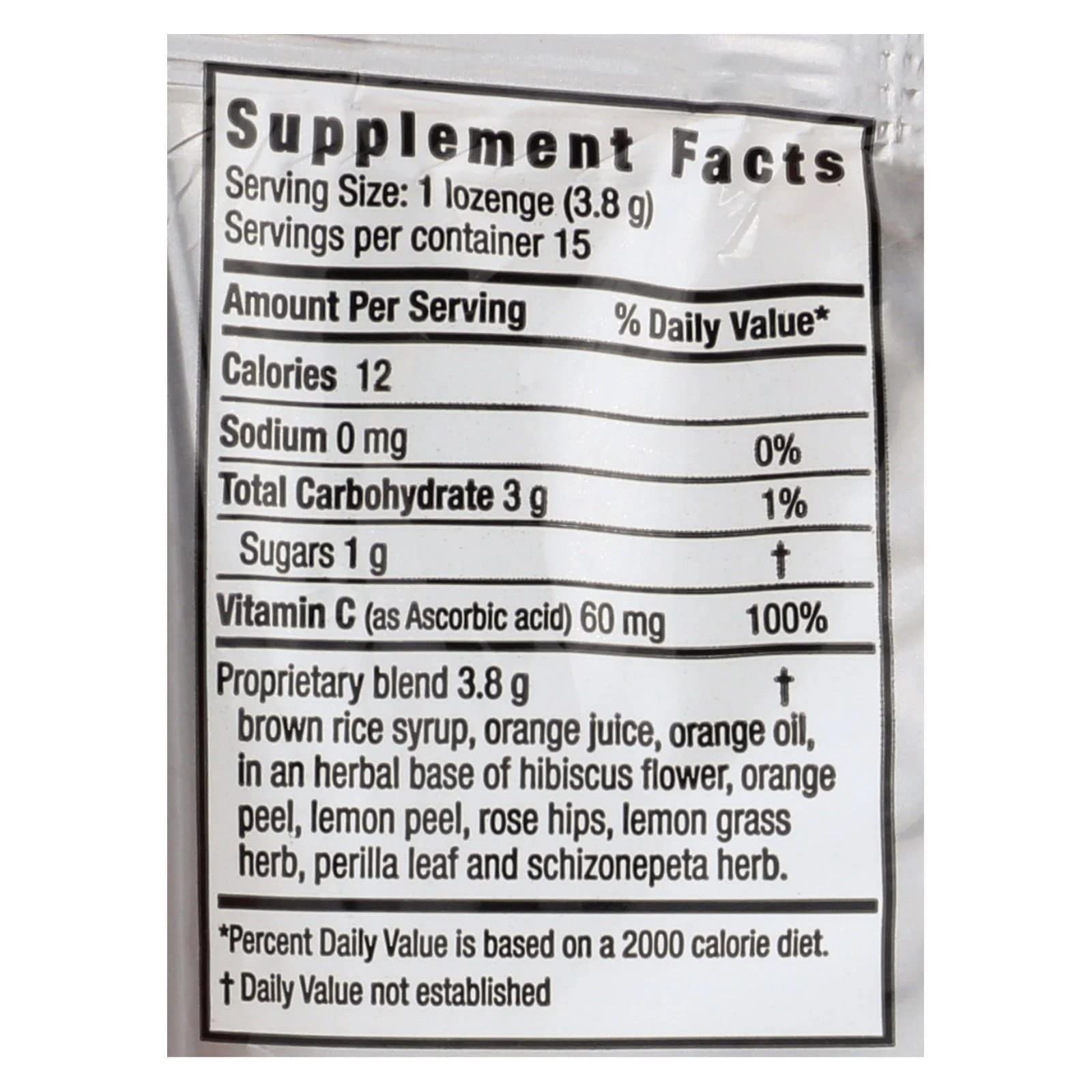 ZAND LOZENGES HRBL VITC ORANGE 15PC