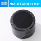 Fasolahome Pill Crusher, 3 inch Pill Crusher Grinder Fine Powder, Large Marble and Pestle Set, Arthritic Hands Pill Grinder