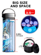 Leng Ke 24H 5 Pens Insulin Cooler Travel case Temp Display Medication Cooler for Medicine Travel TSA Approved Ice Pack Diabetic