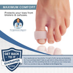 Dr. Frederick's Original Gel Toe Tubes 12 Piece Variety Pack - Small, Medium and Large Sizes - Toe Protectors & Separators for C
