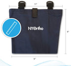 NYOrtho Urine Drainage Bag Holder - Privacy Canvas Covers with Adjustable Straps for Urine Bags, Nephrostomy Bags, Foley Bags, C
