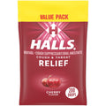 HALLS Relief Cherry Cough Drops, Value Pack, 200 Drops