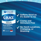 Colace 100mg, 30-count Boxes (Pack of 2)