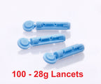 RX Choice 100 Piece Twist Top 28g Lancets
