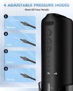 Upgraded Ear Wax Removal, Electric Ear Cleaner, Safe and Efficient Ear Cleaning, 4 Pressure Modes, 10 nozzles, Electric Earwax C