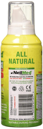 NeilMed NasaMist Hypertonic Extra Strength Saline Spray,Green 4.5 fl oz (Pack of 1)