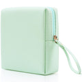 Teircno Sanitary Napkin Period bag for Women, Sanitary Napkin Storage Bag, PU Leather Sanitary Pad Bags Pounch, Portable Tampons