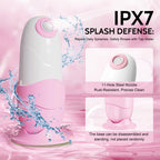 Xquyk Portable Bidet for Travel Mini Handheld Bottle-Ready Jet Sprayer, Type-C Rechargeable with Gentle & High-Pressure Modes, O