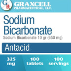 Graxcell Sodium Bicarbonate 325 MG 100 Count