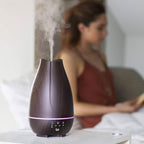 HealthSmart Essential Oil Diffuser, Cool Mist Humidifier and Aromatherapy Diffuser with 500ML Tank Ideal for Large Rooms, Adjust