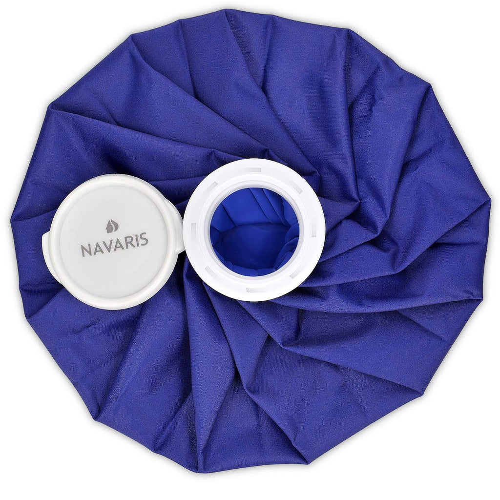 Navaris Set of Hot and Cold Bags - Reusable Ice Bag Hot Water Bottle for Knee, Back, Shoulder