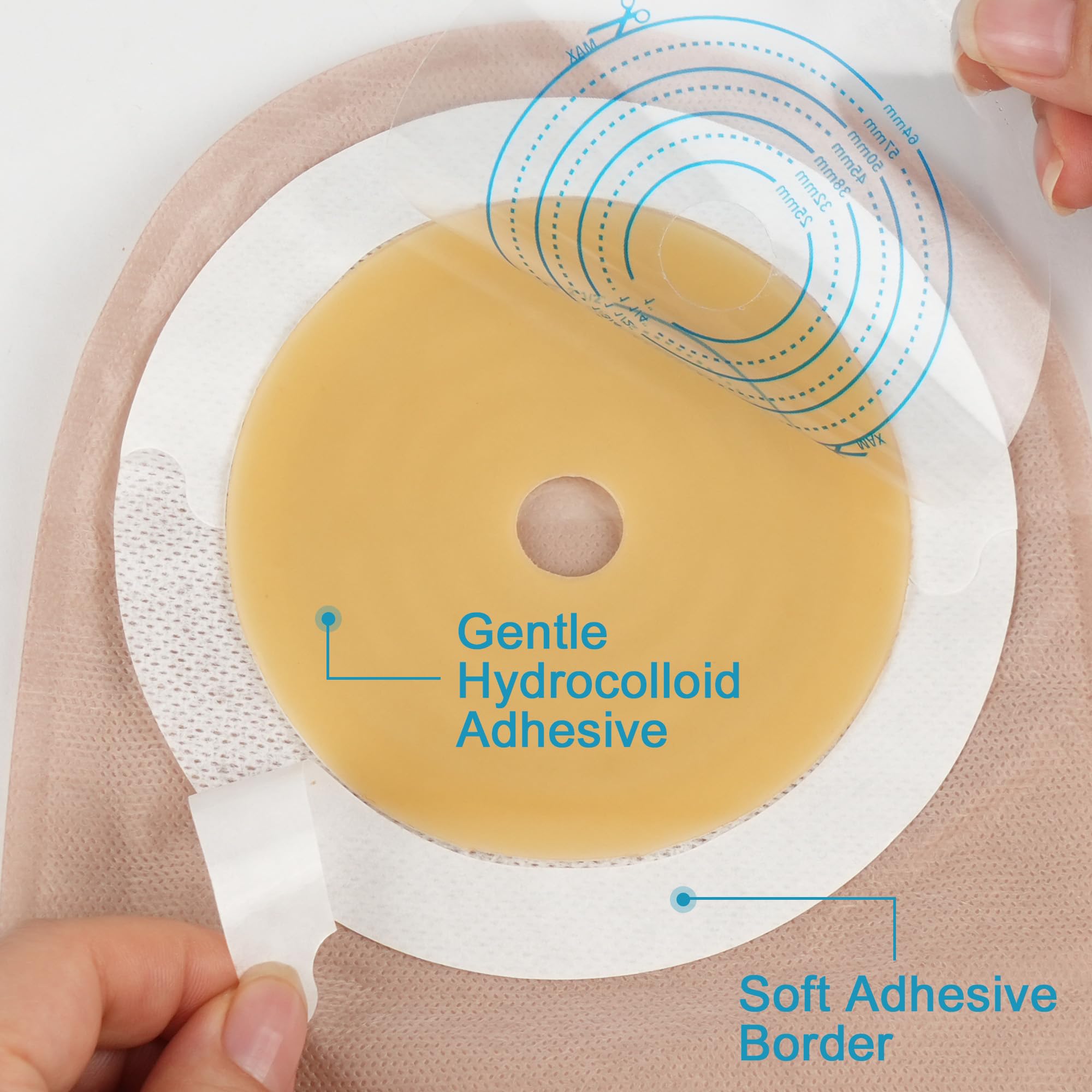 LotFancy Colostomy Bags, Pack of 20, Ostomy Colostomy Supplies, One Piece Drainable Pouches with Clamp Closure for Ileostomy Sto