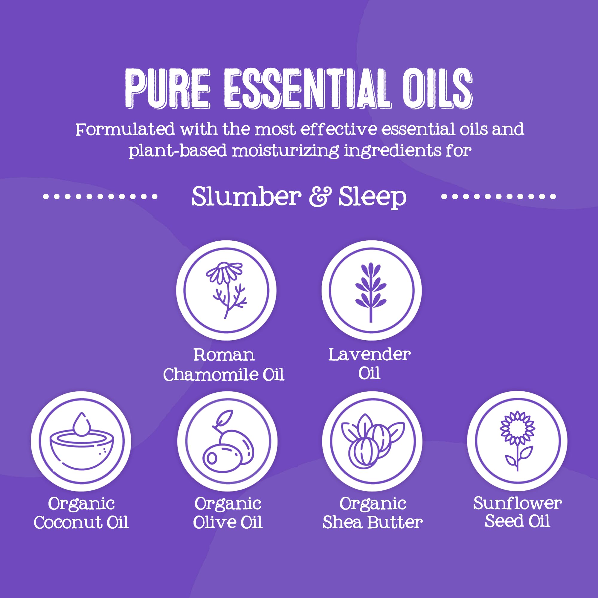 Oilogic Slumber & Sleep Chest Vapor Rub Essential Oil for Babies & Toddlers - Gentle Essential Oils Soothe & Calm The Senses - P