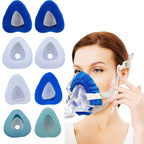 playWooWgo 8 Pack CPAP Mask Liners One Size Fit All Full Face Masks Improve The Comfort of Wearing The Mask (4 PCS Comfort Silky