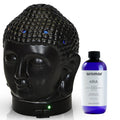 Aromar Buddha Ceramic Diffuser, Black