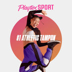 Playtex Sport Tampons, Super Absorbency, Fragrance-Free - 18ct