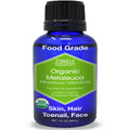 Organic, Tea Tree, Melaleuca, Oil, Food Grade - 100% Pure, Tea Tree Essential Oil, by Zongle Therapeutics, 1 OZ