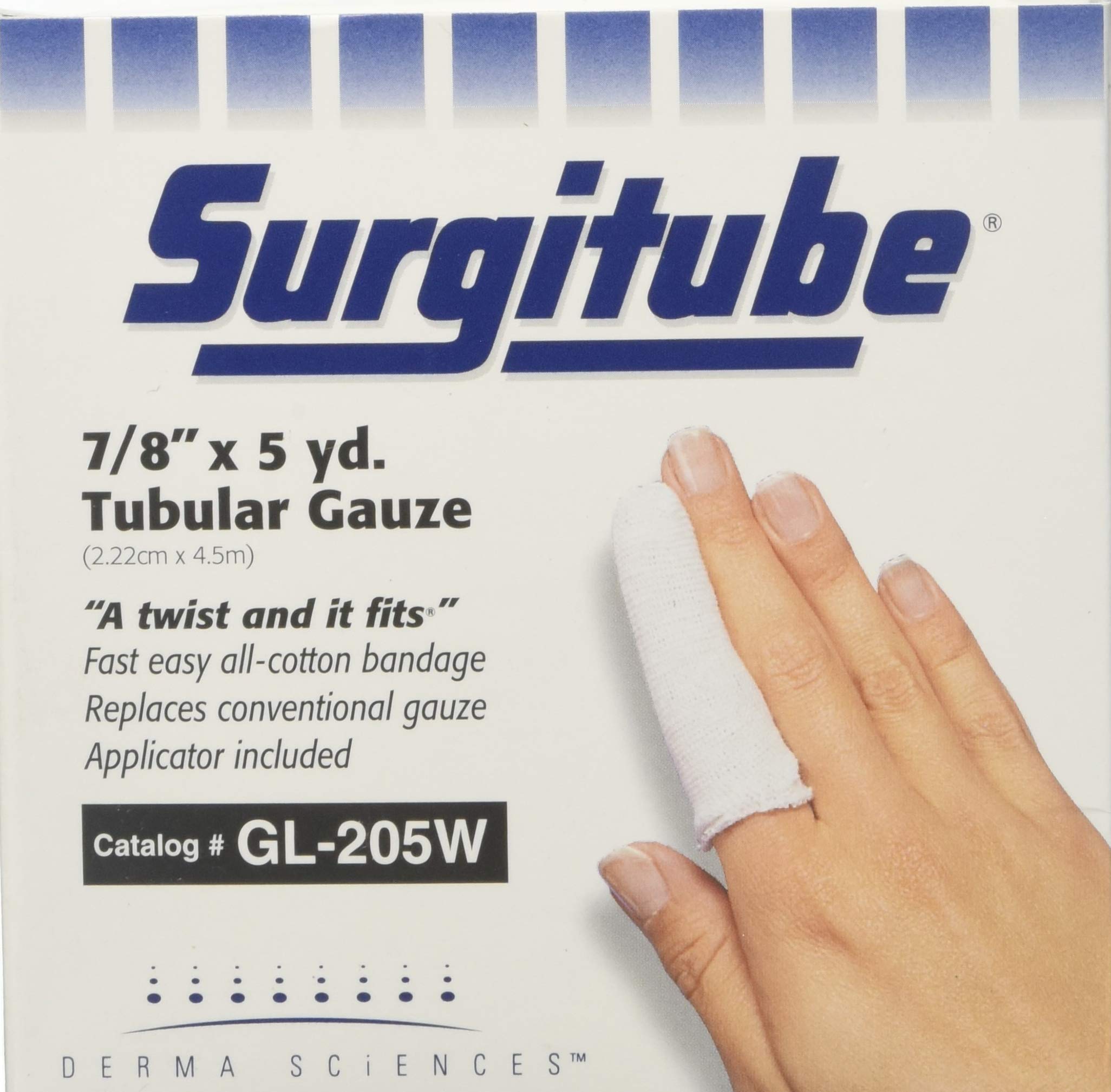 SURGITUBE Band NO 2 5YD White Size: 7/8