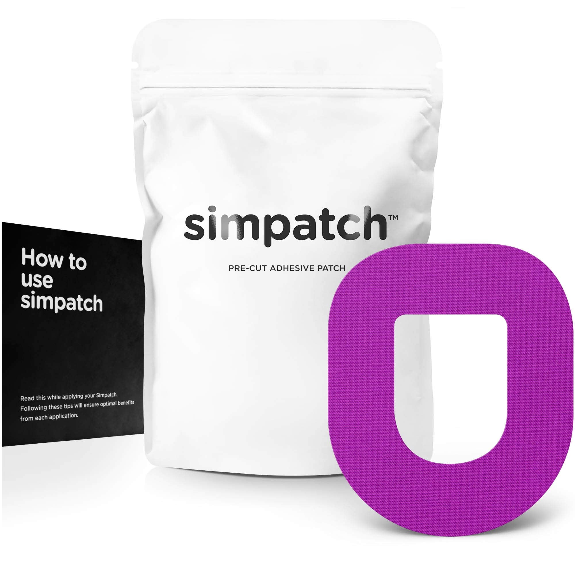 SIMPATCH Adhesive Patch for OmniPod - Pack of 25 - Multiple Colors Ava ...