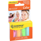 Ohropax Color Foam Ear Plugs (8 Ear Plugs)
