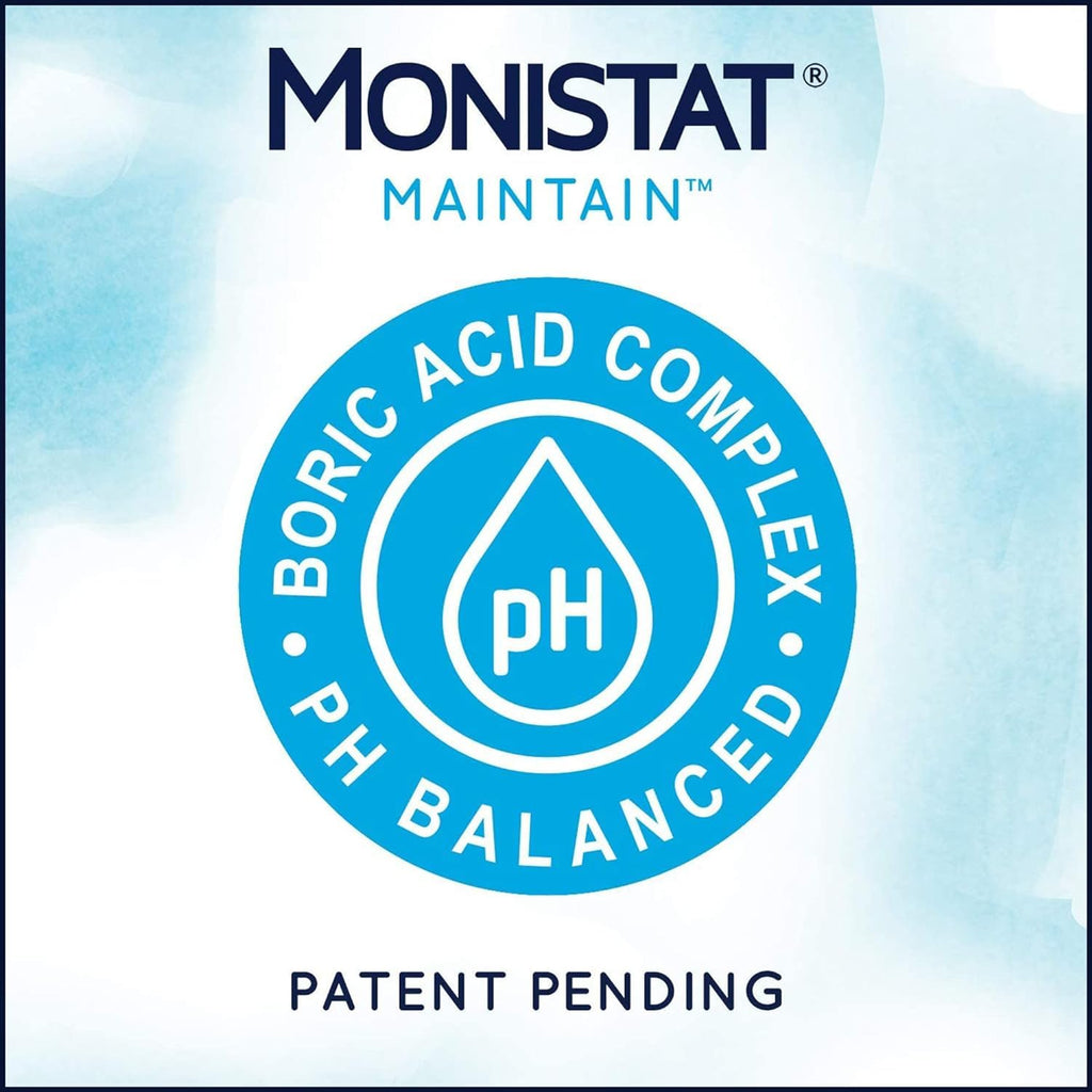 Monistat Boric Acid Feminine Cleanser, (2 Wash & 2 Cloth) Variety Pack