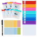 MARFOREVER 25 Pcs Pill Pouch Small Pill Bags Reusable Medicine Organizer Travel Pill Container Storage Pill Case with Slide Lock