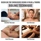 Cord/Cordless Handheld Heat Massager, Professional USB Charge Vibration Neck/Legs/Hand Massage, 2 Massage Nodes, 1 Hot Button (S
