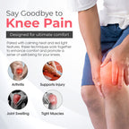 zinbox Upgraded 4-in-1 Portable Knee Massager w/Red Light, Vibration Massage, & Soothing Heat for Relaxation, Comfort Everyday -