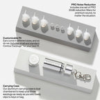 EARPEACE Music PRO - Concert Ear Plugs - Earplugs for Noise Reduction up to 20dB - High Fidelity Ear Plugs for Concerts, Musicia