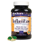 Doctors Nutra Nutraceuticals InflamEzze - Turmeric, Curcumin, Ginger Supplement - Gluten-Free, 60 Capsules