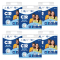 Cir Classic Adult Diaper Pants Style | Adult Diapers Xl Size (Extra Large) | Waist Size (101155 Cm | 4061) |8 Hr Absorption 