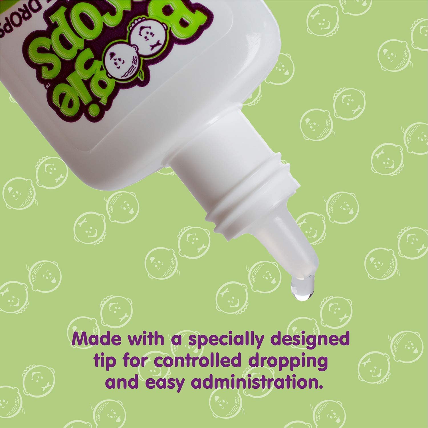 Boogie Baby Nasal Saline Drops Drops, Allergy Relief, Nasal Decongestant, Pack of 1, 2 Bottles Total