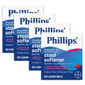 Phillips Stool Softener Liquid Gels, Gentle, Dependable Relief with Docusate Sodium, Cramp and Stimulant Free, Easy to Swallow F