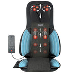 Mynt 3D Shiatsu Neck and Back Massager Cushion, Adjustable Compression Kneading Massage Chair Pad,Full Body Massager for Neck an