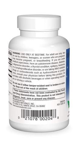 Source Naturals Melatonin, Sleep Supplement, 2.5 mg - 240 Peppermint Flavored Lozenges