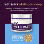 Mederma PM Intensive Overnight Scar Cream, Works with Skin's Nighttime Regenerative Activity, Clinically Shown to Make Scars Sma