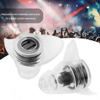 Sonew Ear Plugs Noise Reduction, High Fidelity 27dB Anti-Noise Earplugs Concert Music Festival Hearing (Ear Plugs +Box) (Black)