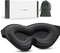 3D Contoured Sleep Eye Mask For Men & Women | Concave Cup Design, Total Light Blocking Blindfold | Soft Comfortable Eye Shade Fo
