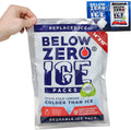 Below Zero Large Reusable Ice Packs for Coolers - Long Lasting Cooler Ice Pack Blocks, Leak-Proof Freezer Packs for Camping, Lun